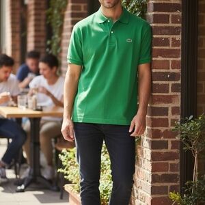 NWT Lacoste Men's Original L.12.12 Petit Pique Cotton Polo Shirt Size L
